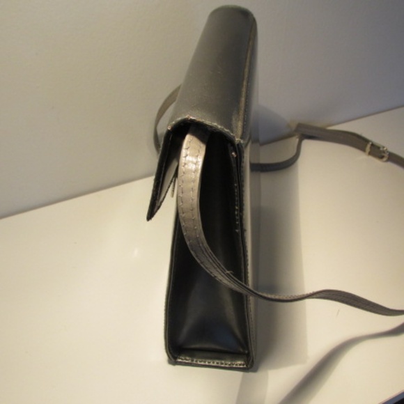 Vintage Wiljotti Shoulder Bag, Metallic Grey - Picture 3 of 7